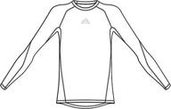 adidas soccer alphaskin training x large логотип