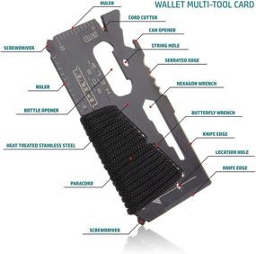 img 1 attached to Men's Minimalist Wallet with Enhanced Blocking Technology