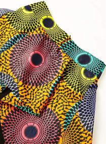 img 2 attached to Shenbolen Women African Ankara 👗 Skirts: Stunning Fashion for Women's Clothing