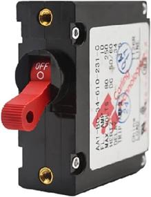 img 4 attached to 🔴 10Amp Single Pole Toggle Reset Red Switch Manual ON/Off DC/AC Electric Magnetic Circuit Breaker