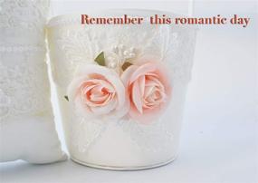 img 2 attached to ATAILOVE Flower Cherish Wedding Baskets Event & Party Supplies for Ceremony Supplies