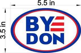 img 3 attached to BYEDON Biden President Bumper Sticker