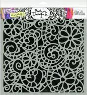 crafters workshop template 12 inch swirly logo