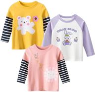 👚 nautysaurs sleeve: graphic girls' clothing for trendy toddlers logo