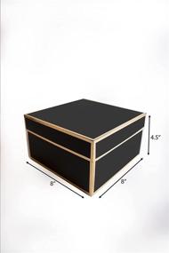 img 3 attached to Подарочные коробки из черного золота Elegantly