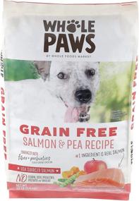 img 4 attached to Premium Whole Paws Grain Free Salmon & Peas Recipe for Dogs, 192 OZ