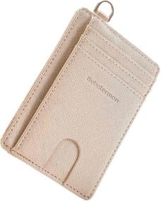 img 4 attached to 👜 Stylish & Secure: Bybetermon Minimalist Leather Wallets - Best Women's Handbags & Wallets for Ultimate Blocking
