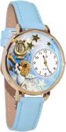 whimsical watches womens g0710004 leather logo