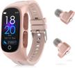 nyou fitness tracker smart watch earbuds logo