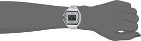 img 1 attached to ⌚ Женские среднего размера цифровые часы Casio Silver Tone Retro - Стильный аксессуар для шикарных женщин