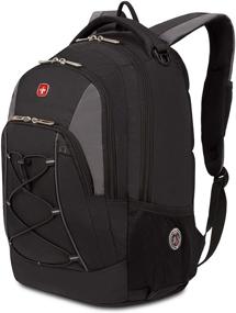 img 4 attached to SwissGear Backpack Durable Backpack Heather Laptop Accessories