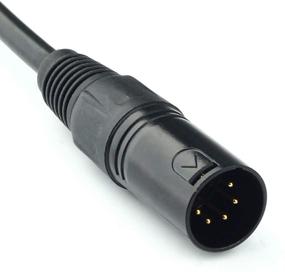 img 2 attached to SiYear DMX-512 XLR 5 Pin Male To XLR 5 Pin Female DMX Lighting Cable(10 Feet/3M)