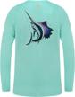 hde performance fishing shirts men sports & fitness logo