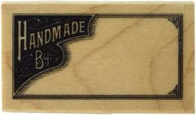 img 1 attached to Inkadinkado Handmade Personalized Wood Stamp