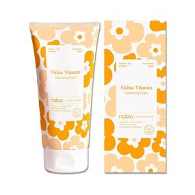 img 4 attached to 🌿 Nabia Natural Face Wash with Vitamin C: Plant-based Cleanser, 5.07 Fl Oz - Gentle, Clean, and Revitalizing