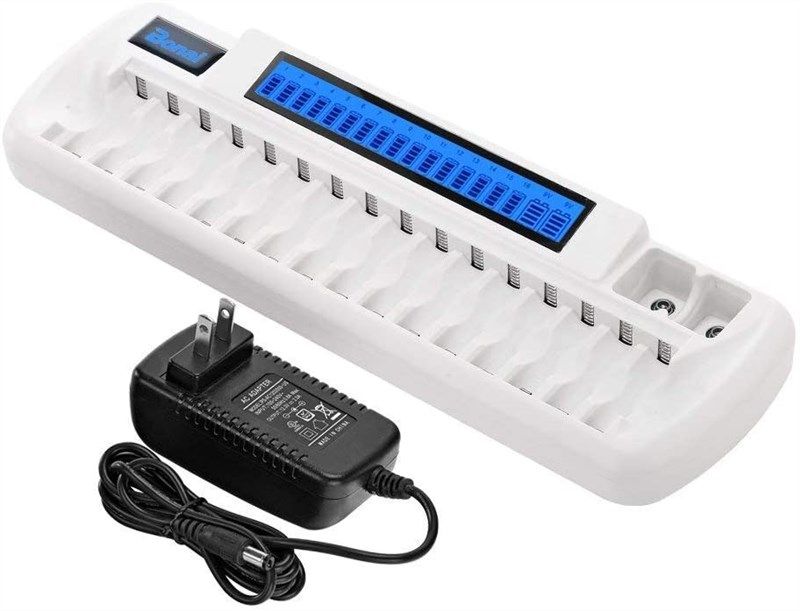 rechargeable batteries charger updated charging 로고