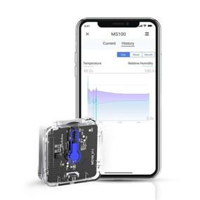 img 4 attached to 🌡️ meross Wireless Thermometer Hygrometer: Monitor and Alert for Greenhouse, Wine Cellar, Baby Room & More! (meross Hub Required)