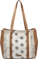 👜 relic by fossil women's bailey double shoulder handbag in dot print - rlh9804982 logo