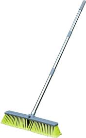 img 4 attached to 🧹 Efficient Cleaning Solution: PHYEX 18” Multi-Surface Push Broom with Adjustable Long Handle - Perfect for Deck, Patio, Garage, Driveway Scrubbing