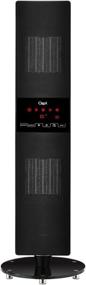 img 3 attached to 🔥 Ozeri OZH1 Dual Zone Oscillating Heater with Remote Control, Black - Enhanced SEO