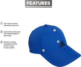 img 3 attached to 🧢 Adidas Youth Decision Structured Adjustable Boys' Hats & Caps: Trendy Accessories for Fashion-Savvy Kids