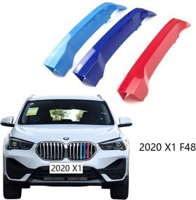 img 4 attached to Lanyun M Colored Stripes Accessories Grilles