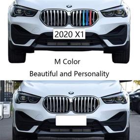 img 1 attached to Lanyun M Colored Stripes Accessories Grilles