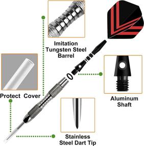 img 2 attached to TIMFERST Aluminum Shafts Flights Sharpener