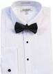 gioberti collar tuxedo dress shirt men's clothing logo