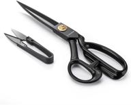 👗 galadim dressmaking scissors 9 inch (23cm) - high-quality tailor's shears for precise fabric and leather cutting logo