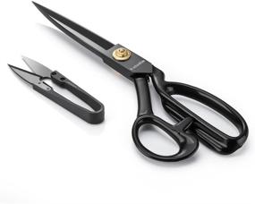 img 4 attached to 👗 Galadim Dressmaking Scissors 9 inch (23cm) - High-quality Tailor's Shears for Precise Fabric and Leather Cutting