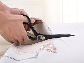 img 3 attached to 👗 Galadim Dressmaking Scissors 9 inch (23cm) - High-quality Tailor's Shears for Precise Fabric and Leather Cutting