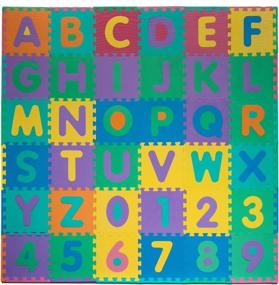 img 2 attached to 🧩 96-Piece Floor Alphabet Number Puzzle