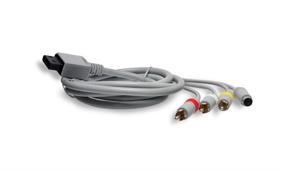img 1 attached to 🎮 Tomee S-Video AV Cable for Wii U/ Wii: Top-quality audio and video connection for enhanced gaming experience