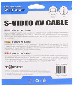 img 3 attached to 🎮 Tomee S-Video AV Cable for Wii U/ Wii: Top-quality audio and video connection for enhanced gaming experience