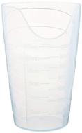 🥤 sammons preston - 41521 nosey cup, dysphagia friendly cut out drinking glass, stable and fixed drinking position, translucent 12 oz drink cups for medical patients, easy-to-use cup logo