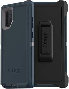 img 4 attached to Enhanced Wet Weather/Majolica Blue OtterBox Defender Series SCREENLESS Edition Case for Galaxy Note10+ - Ideal for Fishing