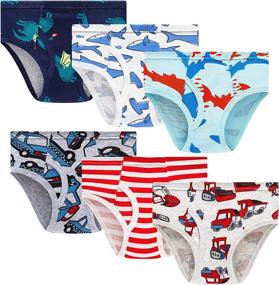 img 4 attached to HeyKing Toddler Underwear Dinosaur Breathable Boys' Clothing ~ Underwear