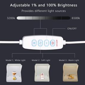 img 3 attached to 📸 QYXINC 12.8"x12" Portable Photo Light Box: Enhance your Photography with Portable Studio Lighting