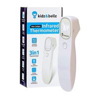 accurate and reliable medical grade touchless temporal forehead thermometer: non-contact 🌡️ infrared for adults, kids, and babies - certified, fever vibrate alarm, instant reading! logo