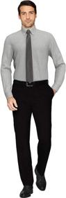 img 3 attached to Amazon Brand Buttoned Tailored Fit Pinpoint Men's Clothing in Shirts