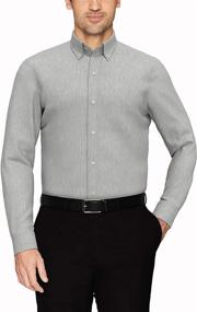 img 2 attached to Amazon Brand Buttoned Tailored Fit Pinpoint Men's Clothing in Shirts