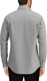 img 1 attached to Amazon Brand Buttoned Tailored Fit Pinpoint Men's Clothing in Shirts