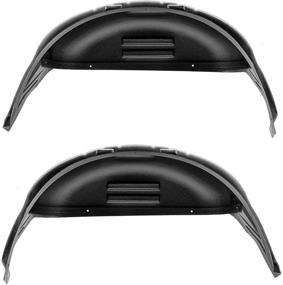 img 4 attached to Прочная задняя защита колесной арки Rugged Liner для Chevy Silverado 1999-2006, 07 Classic - WWC99: превосходная защита и идеальная посадка