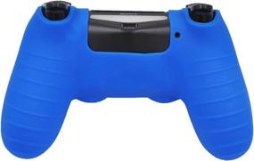 img 1 attached to 🎮 Enhance Your Gaming Experience with Sololife PS4 Controller Skin Grip: Anti-Slip Silicone Cover Protector Case for Sony PS4/PS4 Slim/PS4 Pro Controller, Complete with 8 Thumb Grips