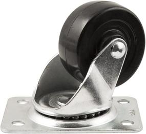 img 1 attached to Industrial-Strength Swiveling Heavy 🔧 Rubber Caster Wheel for Material Handling