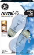 💡 enhance your space with ge reveal clear 2 pack ceiling lights logo