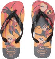 🔥 havaianas детские дети incredibles 2 - стильные и удобные шлепанцы для детей логотип