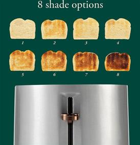 img 1 attached to Café Express Finish 2-Slice Toaster with Extra-Wide Slots, Extra Lift for Waffles and Pastries, Texas Toast & More, 4 Pre-Set Functions, 8 Shade Options - Countertop Kitchen Essentials in Matte White