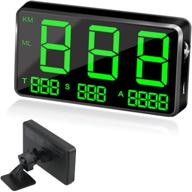 kingneed universal digital speedometer motorcycle logo